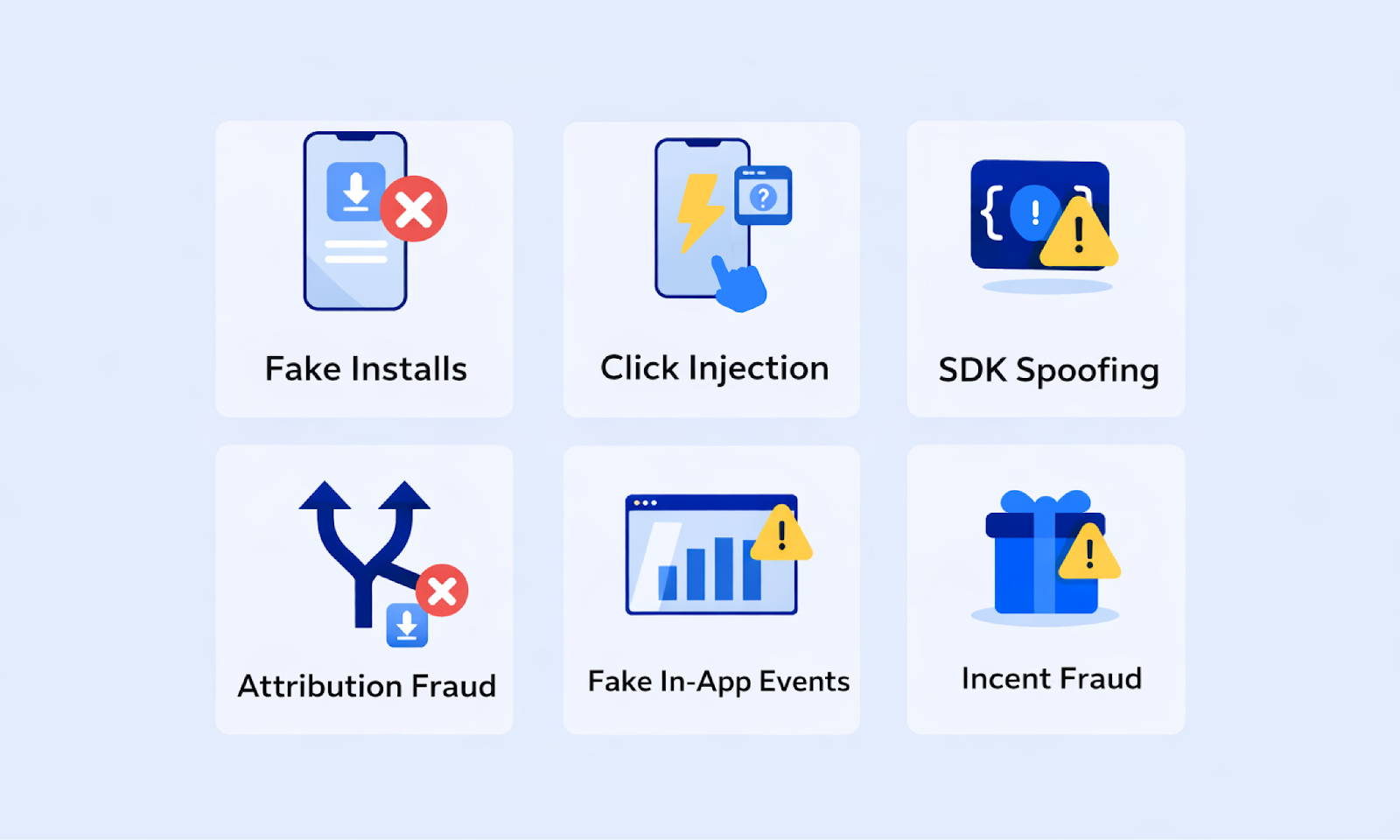 Six types of mobile ad fraud