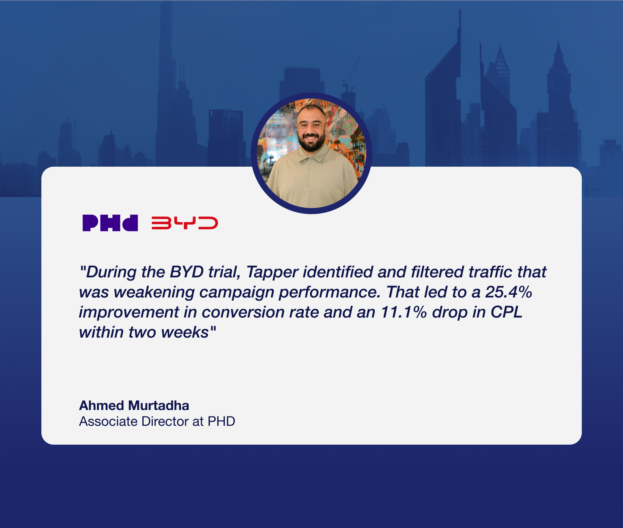 Ahmed Murtadha, Associate Director, PHD